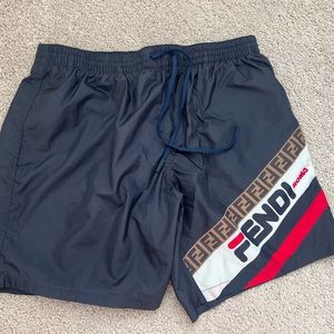 Fendi swim trunks